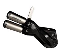 Akrapovic Line In Titanium Terminale Slip-On S-D9SO18-HIFFT Per Ducati