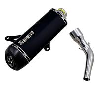 Akrapovic Linea Nera Inox Silenziatore Slip-On S-VE3SO9-HRSSBL