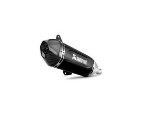 Akrapovic Linee Nere Terminale Slip-On In Acciaio Inox S-VE125SO5-HWSSBL
