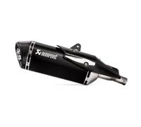 Akrapovic Linee Nero Opaco Terminale Slip-On in Titanio S-H7SO4-HRTBL/1