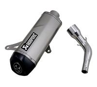 Akrapovic Linee Slip On In Acciaio Inox Per Vespa GTS 250 I.E. 2005-2012