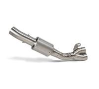 AKRAPOVIC - LINK PIPE/COLLECTOR SS TRACK D - Y-PIPE COLLECTOR STAINLESS STEEL TR