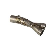 Akrapovic Titanium Yzf-r6 L-y6e9 Link Pipe Argento