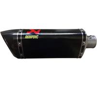 Akrapovic M-ap00402c Not Homologated Muffler Nero Not Homologated