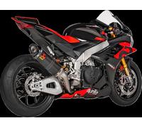 AKRAPOVIC - MUFFLER CF RSV4/TUONO 21 - SLIP-ON LINE MUFFLER CARBON/TITANIUM - Da