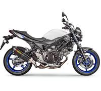 AKRAPOVIC - MUFFLER CF SV650 16-18 - SLIP-ON LINE MUFFLER CARBON - Dalbellomoto
