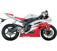 AKRAPOVIC - MUFFLER MEGAPHONE YZFR-6 - SLIP-ON LINE MUFFLER TITANIUM - Dalbellom
