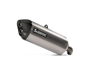 AKRAPOVIC - MUFFLER S/O TI V-STROM 1050 - SLIP-ON LINE MUFFLER TITANIUM CARBON E