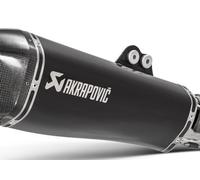 AKRAPOVIC - MUFFLER SLEEVE KIT - MUFFLER SLEEVE REPAIR KIT SS BLACK - Dalbellomo