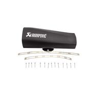 AKRAPOVIC - MUFFLER SLEEVE KIT - MUFFLER SLEEVE REPAIR KIT SS BLACK - Dalbellomo