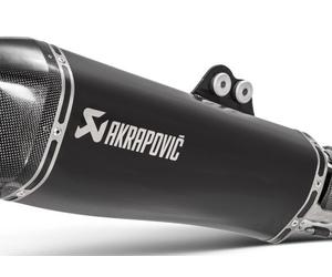 AKRAPOVIC - MUFFLER SLEEVE KIT - MUFFLER SLEEVE REPAIR KIT SS BLACK - Dalbellomo