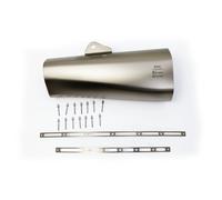 AKRAPOVIC - MUFFLER SLEEVE KIT - MUFFLER SLEEVE REPAIR KIT TITANIUM GREY - Dalbe