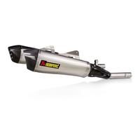 AKRAPOVIC - MUFFLER SLIP-ON TI/CF K1600GT/ - SLIP-ON LINE DUAL MUFFLER TITANIUM