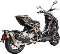 AKRAPOVIC - MUFFLER SS/CF BLK ITAL - SLIP-ON LINE MUFFLER BLACK STAINLESS STEEL