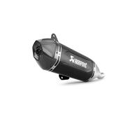 AKRAPOVIC - MUFFLER SS/CF BLK VESPA PRIM 1 - SLIP-ON LINE MUFFLER STAINLESS STEE