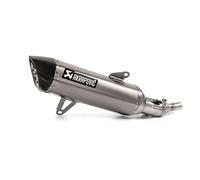 AKRAPOVIC - MUFFLER SS/CF TRICITY 300 - SLIP-ON LINE MUFFLER STAINLESS STEEL CAR