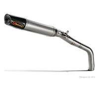 AKRAPOVIC - MUFFLER TI CBR600RR 07-08 - SLIP-ON LINE MUFFLER TITANIUM CARBON END
