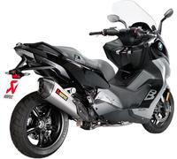 AKRAPOVIC - MUFFLER TI/CF C650 SPORT 16-17 - SLIP-ON LINE MUFFLER TITANIUM - Dal