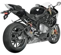 AKRAPOVIC - MUFFLER TI/CF S1000RR 10 - SLIP-ON LINE MUFFLER TITANIUM - Dalbellom