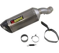 AKRAPOVIC - MUFFLER TI/CF Z900 - SLIP-ON LINE MUFFLER TITANIUM - Dalbellomoto