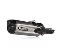 AKRAPOVIC - MUFFLER TI NT1100 - SLIP-ON LINE MUFFLER TITANIUM CARBON END CAP - D