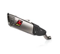 AKRAPOVIC - MUFFLER TIT RSV4/TUONO - SLIP-ON LINE MUFFLER TITANIUM & TITANIUM EN