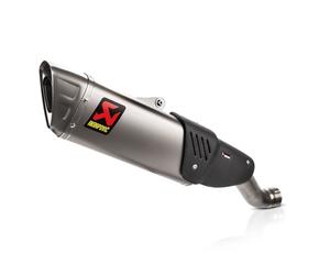 AKRAPOVIC - MUFFLER TIT RSV4/TUONO - SLIP-ON LINE MUFFLER TITANIUM & TITANIUM EN