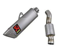 AKRAPOVIC Pista Giorno Slip-On Linea Marmitta - Titanio S-h10so25-aplt / Td