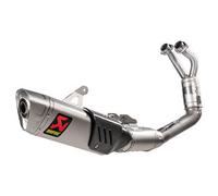 Akrapovic Slip-On Racing Line Titanio Scarico, argento