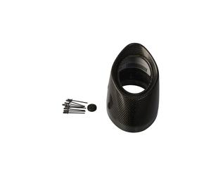 AKRAPOVIC - REPL END CAP - END CAP SET CARBON BLACK - Dalbellomoto