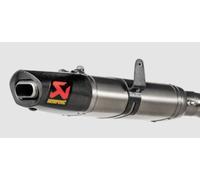 AKRAPOVIC - REPLACEMENT MUFFLER - REPLACEMENT MUFFLER TITANIUM CARBON END CAP -