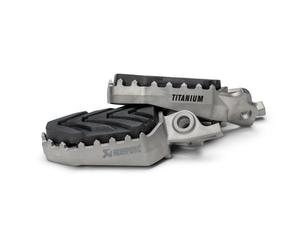 AKRAPOVIC Repose Cale Pieds Titane Per HONDA CRF 1000 1100 Africa Twin 17/26