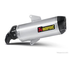 AKRAPOVIC S-A8SO2-HWSS TERMINALE SLIP-ON LINE SCOOTER APRILIA SRV 850 2013