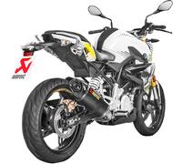 AKRAPOVIC S-B3R1-RC/1 EXHAUST SS/CF G310R GS BMW G 310 R ABS 2020