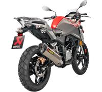 AKRAPOVIC S-B3R2-HRSS EXHAUST RACE SS/CF G310R BMW G 310 R ABS 2023