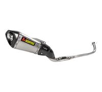 Akrapovic S-h125r6-aszt/1 da Corsa Linea Completo Sistema Scarico - Titanio