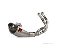 AKRAPOVIC S-K6R12-HEGEHT EXHAUST RAC SS/TI Z650 KAWASAKI NINJA 650 2017