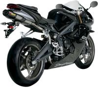 AKRAPOVIC Slip-on Line silenziatore Titanio, carbonio o acciaio inossidabil
