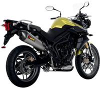 AKRAPOVIC S-T800SO1-HZAAT SILENCER SLIP-ON LINE TRIUMPH TIGER 800 XC ABS 2013