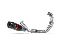 Akrapovic S-Y7R2-AFC da Corsa Linea Completo Sistema Scarico - Carbonio Fibra