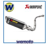 Akrapovic Scarico Completo S-B3R1-RC/1 Inox Carbonio per BMW G 310 R 2017-2024