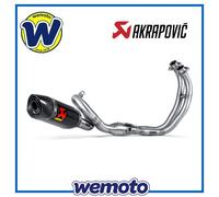 Akrapovic Scarico Completo S-Y7R2-AFC per Moto Yamaha XSR700X Tribute 2016-2024