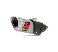 AKRAPOVIC Slip-on Line silenziatore Titanio, carbonio o acciaio inossidabil