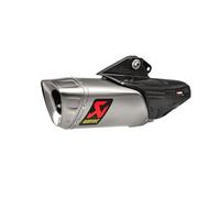 AKRAPOVIC Slip-on Line silenziatore Titanio, carbonio o acciaio inossidabil
