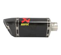 Akrapovic Titanium Ref:m-ap00502c Not Homologated Muffler Nero Not Homologated