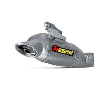 Akrapovic Silenziatore Non Omologato Titanium Mt-07 Ref:m-haf00301t