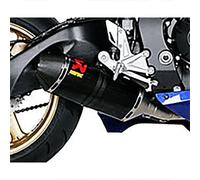 Akrapovic Carbon Cbr1000 Ref:m-t00705c Not Homologated Muffler Nero Not Homologated