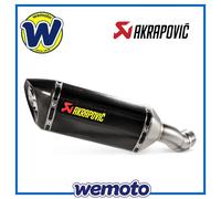 AKRAPOVIC Slip-on Line silenziatore Titanio, carbonio o acciaio inossidabil