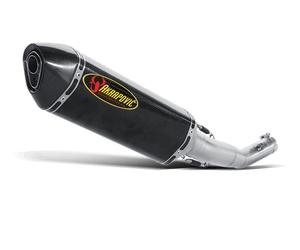 Akrapovic Slip-On Line Silenziatore posteriore in carbonio, carbone