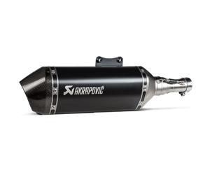 Akrapovic Slip-On Line Silenziatore posteriore in titanio, nero